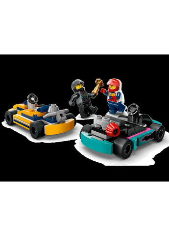 Конструктор Лего Сити Картинг и гонщики City 60400 Lego (372125300)