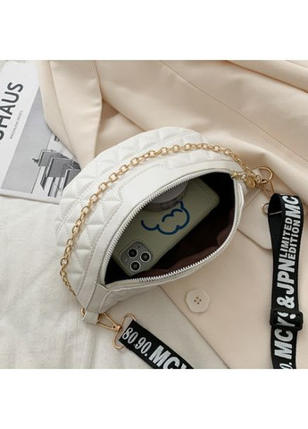 Міні сумка клатч жіноча біла з еко-шкіри через плече ProDobro (363259822)