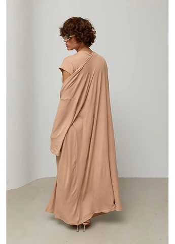 Вільний костюм з кардигану, футболки та штанів Lurex (393814959)
