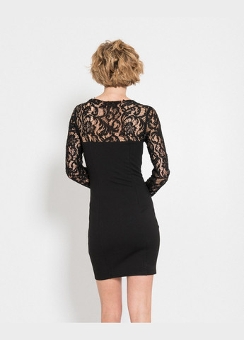 Чорна повсякденний сукня чорний Silvian Heach однотонна