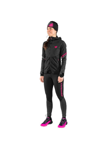 Черные демисезонные брюки reflective tights wms Dynafit