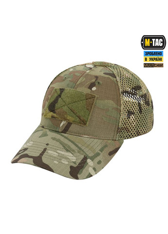 Бейсболка тактична з сіткою Азов NYCO Extreme Multicam M-TAC (315339120)