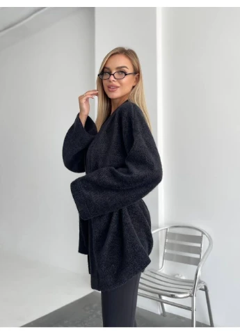 Кардиган, колір Чорний Fashion (362415520)
