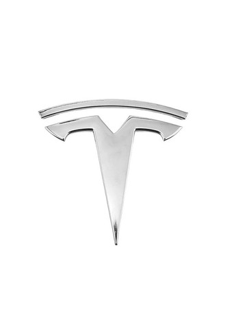 Эмблема задняя Y (Хром) 87 мм (на скотче) Tesla (369610333)