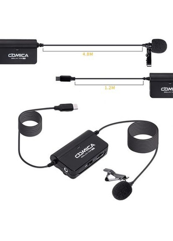 Активный микрофон петличный CVM-SIG.LAV V05 UC Type C Comica (303269484)