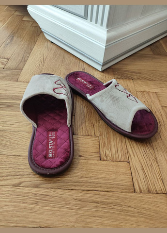 Жіночі відкриті велюрові капці тапочки Belsta Белста (345647090)