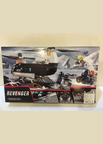 Конструктор BRICK 11508 полиция, вертолет, квадроцикл, фигурки 5 шт., 289 Sluban (301648520)