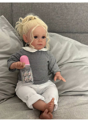 Лялька Реборн 60 см колекційна Мішель No Brand (367736342)