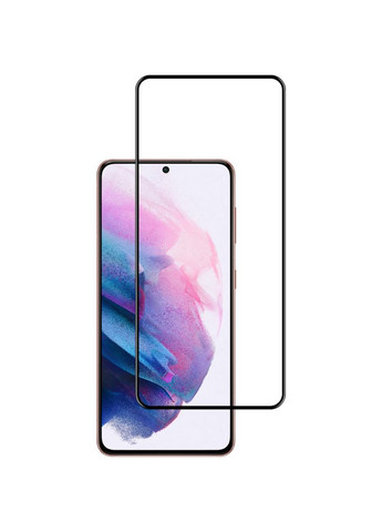Стекло защитное Full Glue Samsung S21 Black (m468720) ACCLAB Full Glue Samsung S21 (G991) Black (367064429)
