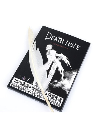 Тетрадь Смерти Death Note аниме блокнот в наборе с ручкой пером для косплея манги No Brand (365784070)