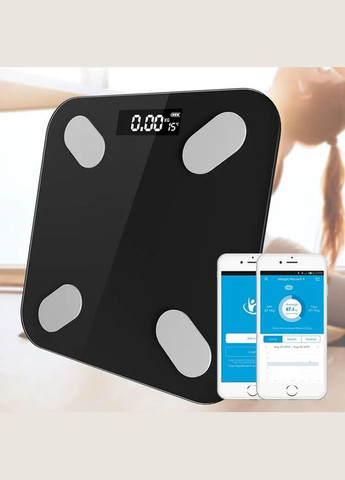 Смарт ваги для підлоги, електронні MS-2017A з додатком на телефон, до 180 кг Domotec (364664325)