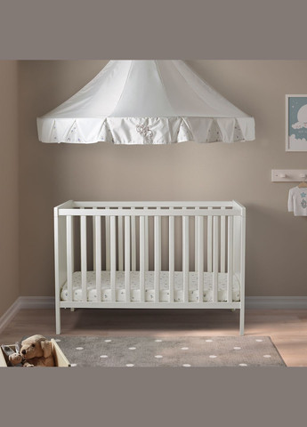 Ліжко для немовлят біле IKEA (272150583)