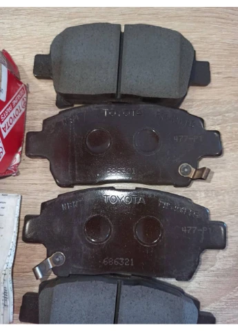 Колодки гальмівні дискові передні PRIUS COROLLA GEELY MK Toyota (392887658)