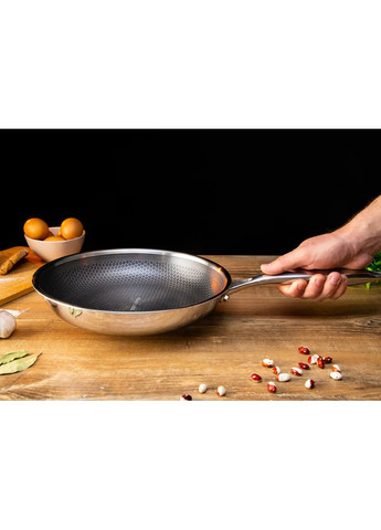 Сковорода MK-HC6724 Triply 24см б/кр Maxmark (360401801)