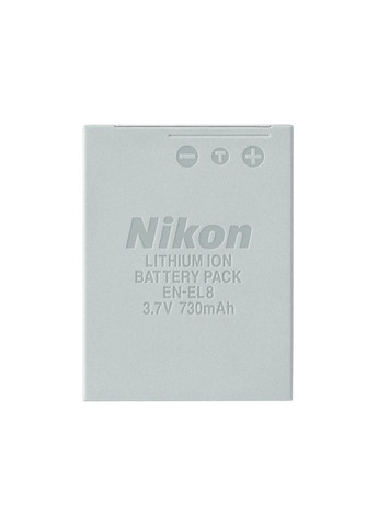 Аккумулятор EN-EL8 для COOLPIX P1, P2, S1, S2, S3, S5, S6, S7, S7C, S8, S9, S50, S50C, S51 S51C S52 S52C Nikon (369558399)