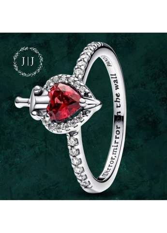 Серебряное кольцо "Злая королева" Пандора Pandora 193422C01 15.5 No Brand (377072030)