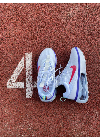 Белые демисезонные кроссовки мужские nike air max 2021 white red найк аир макс No Brand