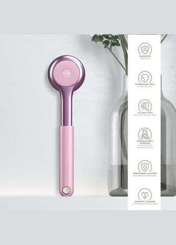 Ультразвуковая щетка для всего тела Sonic Full-Body Brush&Intensive Exfoliator 8в1 pink GESKE (341526158)