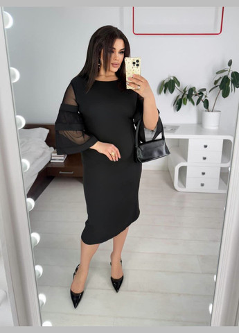 Чорна неймовірна жіноча сукня Stylish Touch