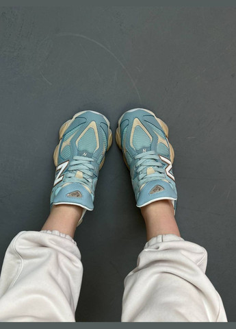 Голубые всесезонные кроссовки Vakko New Balance 9060