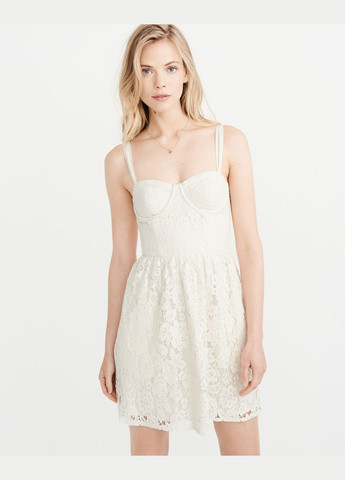 Молочный зимний платье женское - платье 10252 af4648w Abercrombie & Fitch