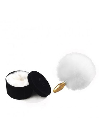 Анальная пробка Rabbit Fur Bunny Tail Small Butt Plug UPKO (297397040)