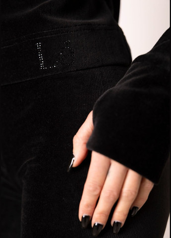 Черный демисезонный джемпер женский №1601 Leinle