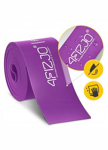 Стрічка компресійна для флосингу Floss Band 207 x 5 x 0.15 см Violet 4FIZJO (322966284)