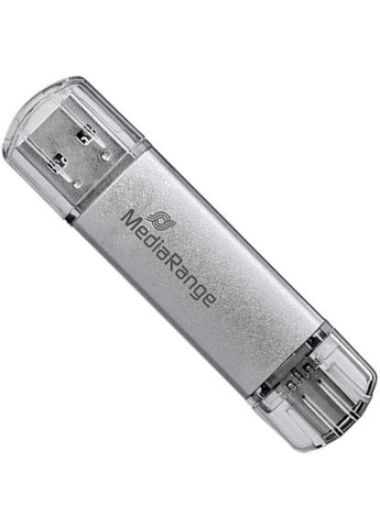 Флеш-накопичувач USB3.0 32GB Type-C Silver (MR936) Mediarange (336951122)