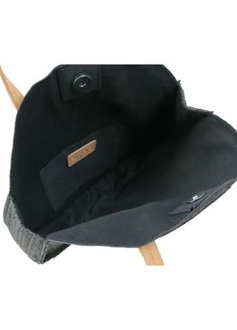 Экологическая соломенная женская плетенная сумка Черная Esmara (365715583)