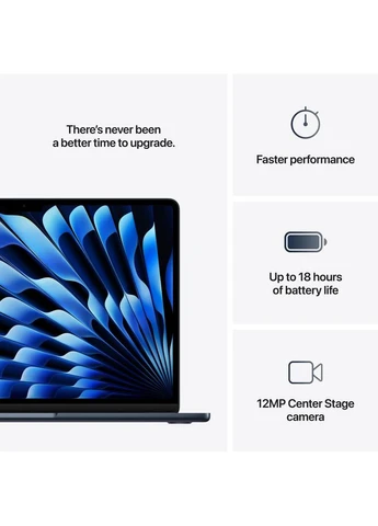 Ноутбук MacBook Air 13 M4 A3240 Midnight (MC6C4UA/A) Apple (390916121)