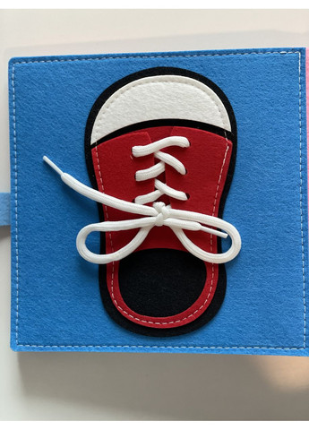 Фетрова розвиваюча книга-бізібук «Веселка" No Brand (366971244)