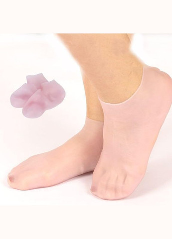 Увлажняющие гелевые носки силиконовые Domo Beauty Line (293476796)