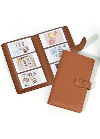 Подарунковий набір Фотоапарат Instax Mini 41, Фотопапір 50 шт, Чохол, Фотоальбом на 108 фото Коричневий Fujifilm (356117019)