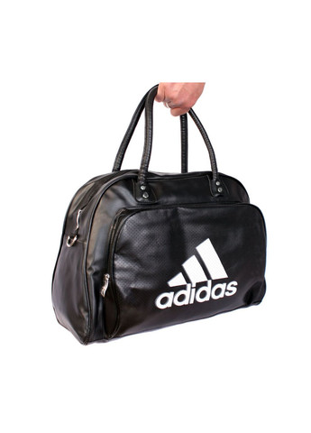 Дорожная сумка из искусственной кожи 30305 черная No Brand (370848456)