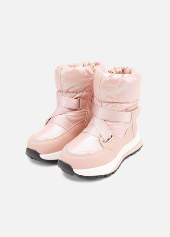 Розовые зимние дутики для девочки цвет розовый cb-00264354 Kimboo