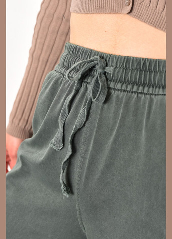 Штани жіночі напівбатальні м'ятного кольору Let's Shop (285692168)