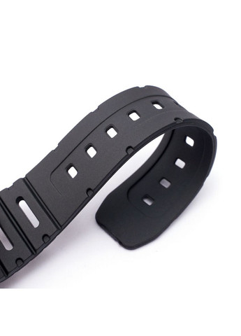 Ремінець для Casio G-Shock 20mm:CA-53W CA-61W FT-100W W-520U W-720G Black Gold Modfit (341821768)