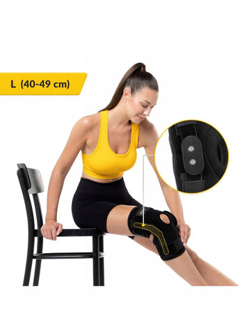 Фіксатор (бандаж) для коліна шарнірний 1 шт Size () 4FIZJO P-5907739317629 (346532367)