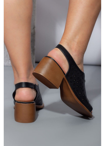 Черные боссоножки женские xx85003-20 черные 346330 Power с ремешком