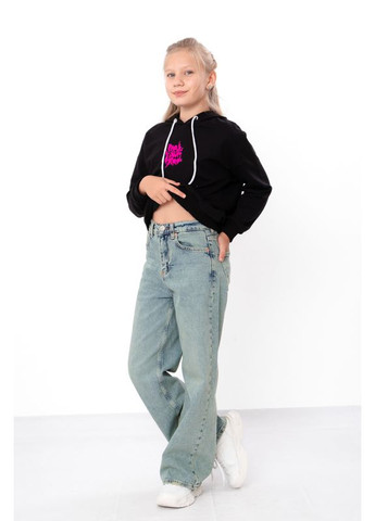 Голубые демисезонные джинсы для девочки подростковые (демисезон) (p-17821) Носи своє