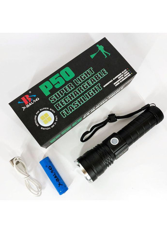 Фонарик походный ручной BL-P03-P50, Тактичный фонарь ручной, Тактический NW-388 походный фонарик Bailong (352769365)