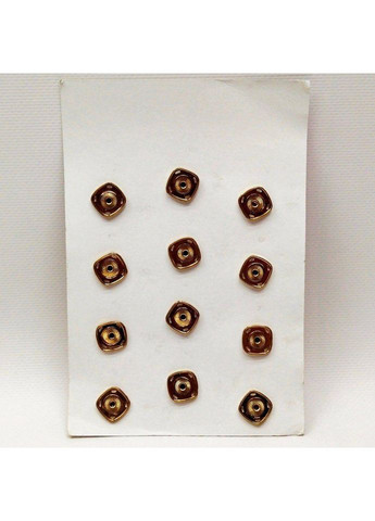 D=15 мм металлические пришивные кнопки, декоративные для шитья одежды золото. Plus-plus (354796404)