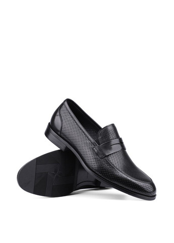 Черные мужские туфли j2352-013-c515 черная кожа Miguel Miratez