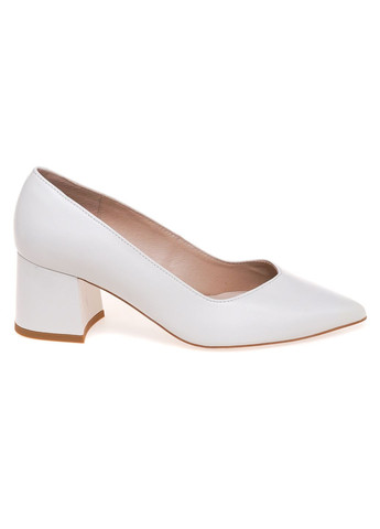 Bravo Moda ТУФЛИ ЛОДЧИКИ 1887/BEZ GWHITE белый з натуральная кожа, польша — демисезон (295290521)