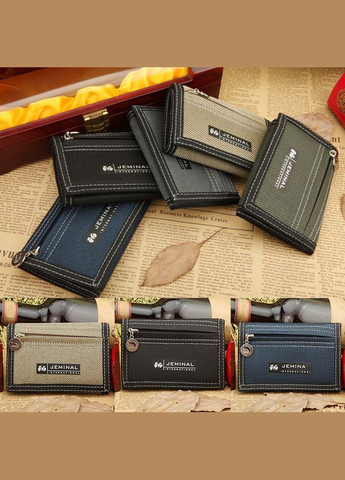 Гаманець чоловічий Jeminal Чорний XJXN (330642207)