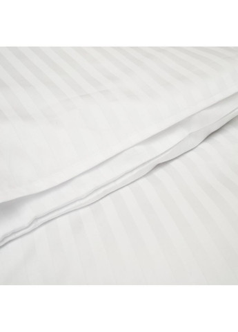 Комплект постільної білизни Striped Satin, 3 предмети, білий () Twins 3055-TSS-01 (362184649)