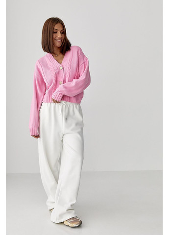 Спортивні штани з плюшевим начосом - сірий колір Lurex (361056789)