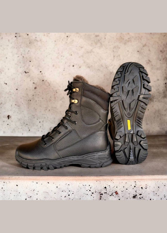 Берці Чоловічі Зимові Тактичні. 36-49р Чорні. Теплі та зручні! DSZM-1011 No Brand (301148103)