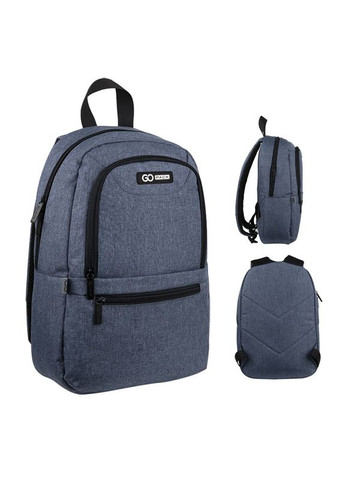 Рюкзак Education Teens GO24-119S-3 синий GoPack (311669144)